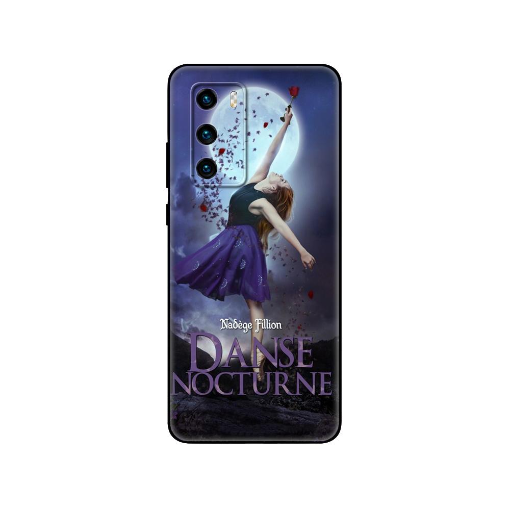 Черный чехол tpu для Huawei P30 Lite P30 Pro P40 чехол для Huawei P40 LITE EP Smart 2020 чехол oracle de la nuit dark light