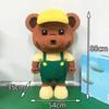Совместимый Lego для девочек: Серия конструкторов «Злой Медведь» - Образовательные микро-конструкторы, соединяющиеся игрушки и подарки