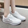 Обувь женская 2024 года, большие размеры, на шнуровке, женская вулканизированная обувь, уличные женские кроссовки с круглым носком, плоская женская повседневная обувь