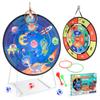Double Side Dart Board Target Sports Games Montessori Sticky Balls Throw Dart Board Toys Parent Child Indoor Outdoor Toys Gifts