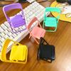 Mini Chair Shape Mobile Phone Stand Portable Cute Colorful Adjustable Folding Stool Lazy Phone Desktop Holder For Cell Phone