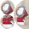 Funny Christmas Snowman Doll Delicate Snowman Figure Christmas Window Decoration  Home Decoration