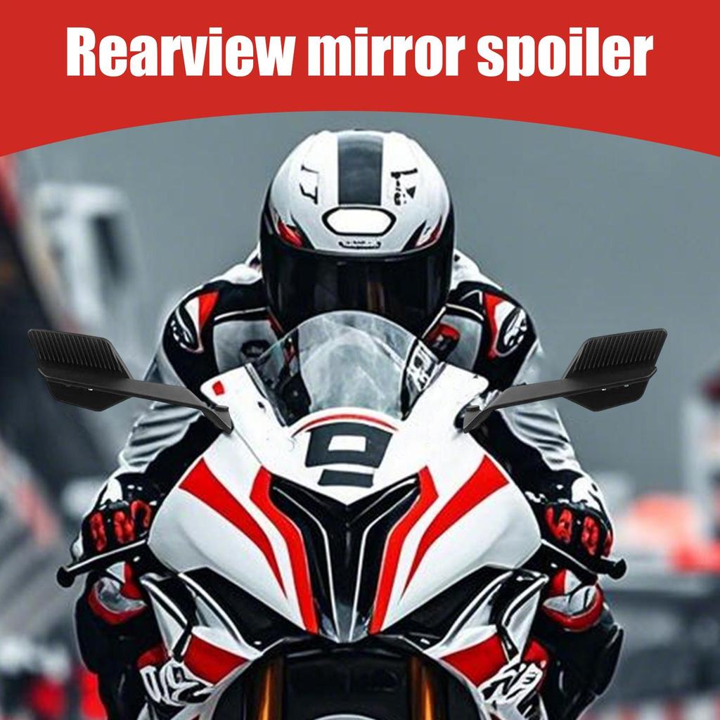 Motorcycle Side View Mirror for BMW M1000XR S1000XR Wind Wing Stealth Winglets Rearview Mirror Rotating HD glass Reflector
