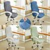 Jacquard Office Chair Cover Computer Chair Covers Elastic Desk Funda Silla Escritorio Chair Seat Slipcovers for Play Gaming Room