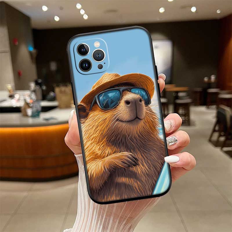 NH13 Мультяшная Капибара Новый Высококачественный Чехол-Ракушка для Xiaomi Poco F8 M4 M5 M6 M7 X3 X6 X7 Pro GT NFC Ultra