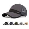 Summer Baseball Cap Men's Outdoor Sports Sunscreen Sun Hat Quick-Drying Cap Mesh Cap