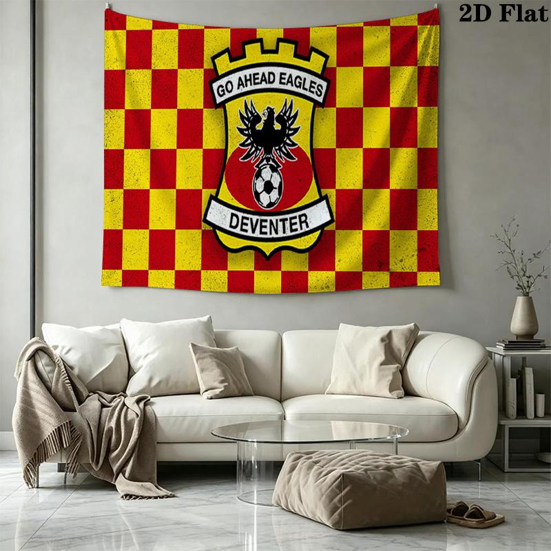Go Ahead Eagles Wall Tapestry Aesthetic Wall Hanging Printed Fabric Blanket Decorative Tapestries for Bedroom Living Room Home Decor