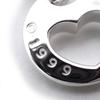 [Used] TIFFANY 925 Open Heart Omega Necklace/j1-3