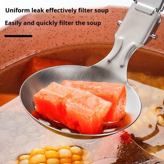 Складной набор посуды из нержавеющей стали с запирающейся ручкой, портативная лопатка для кемпинга, ложка, лопата