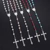 6mm Rosary Beads Rosary Beads Catholic Necklace Simple Style Women Necklace  for Teenage Girl