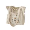 Travel Coin Purse Large Capacity Casual Tote Cartoon Shopping Bags Shoulder Bags Corduroy Handbag