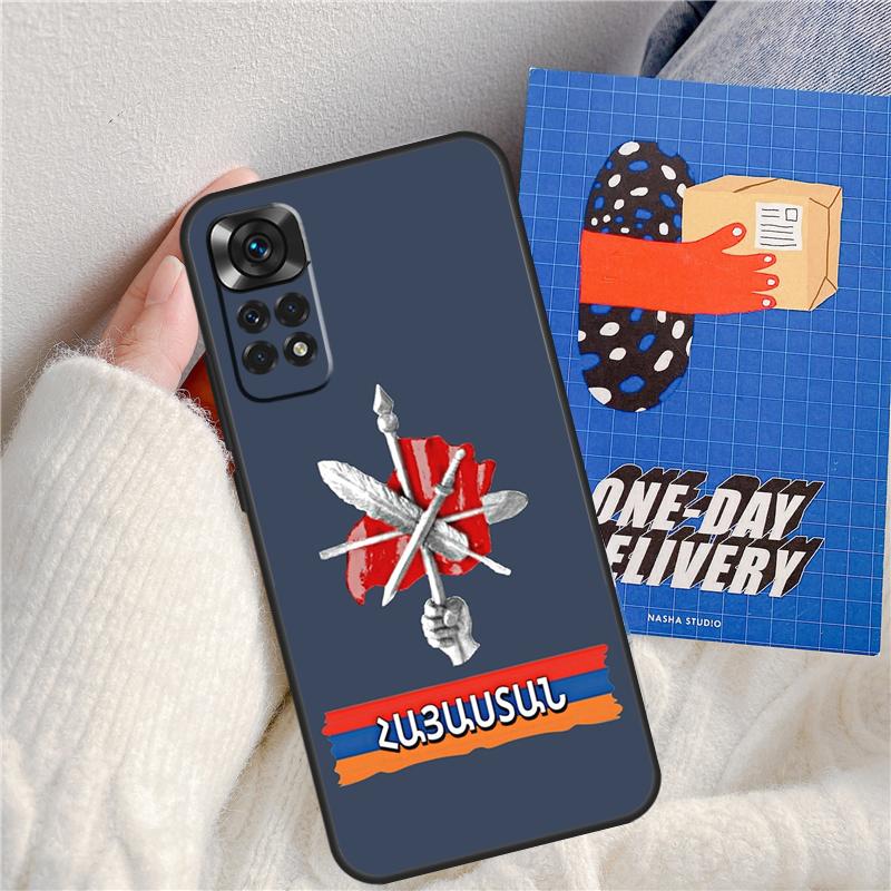 Армения Армяне Флаг Чехол Для Xiaomi Redmi Note 14 Pro 13 9 10 11 12 9S 10S 11S 12S Redmi 13C 10C 12C 14C