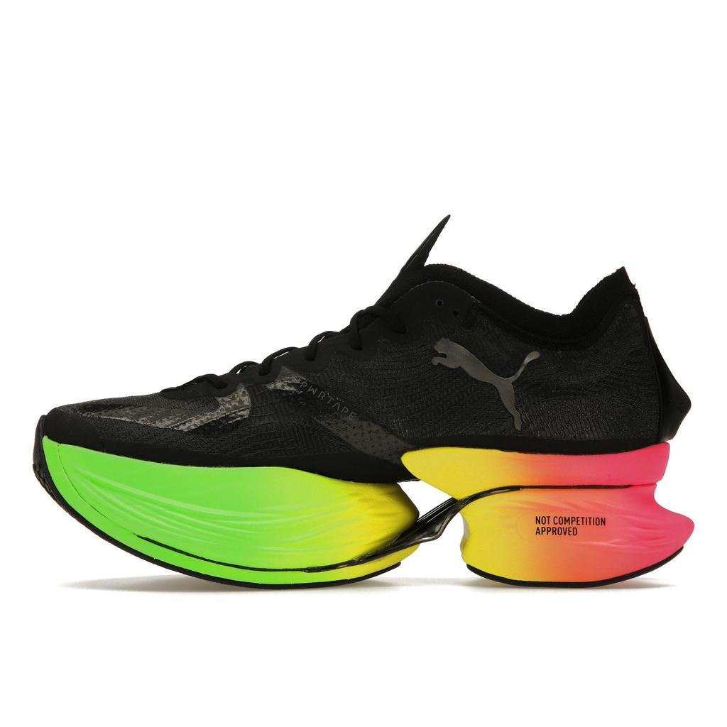 Puma Кроссовки Fastroid Nitro Futrograde Мужские Черные Зеленые-Gecko 379068-01