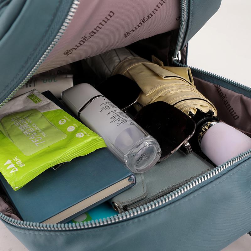 Women Nylon Backpack Student Schoolbag Mother Travel Bag