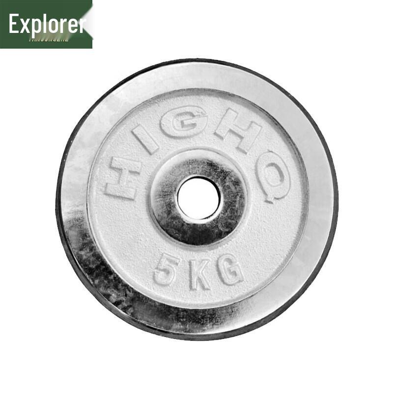 Весовая тарелка для штанги и гантелей Explorer с покрытием