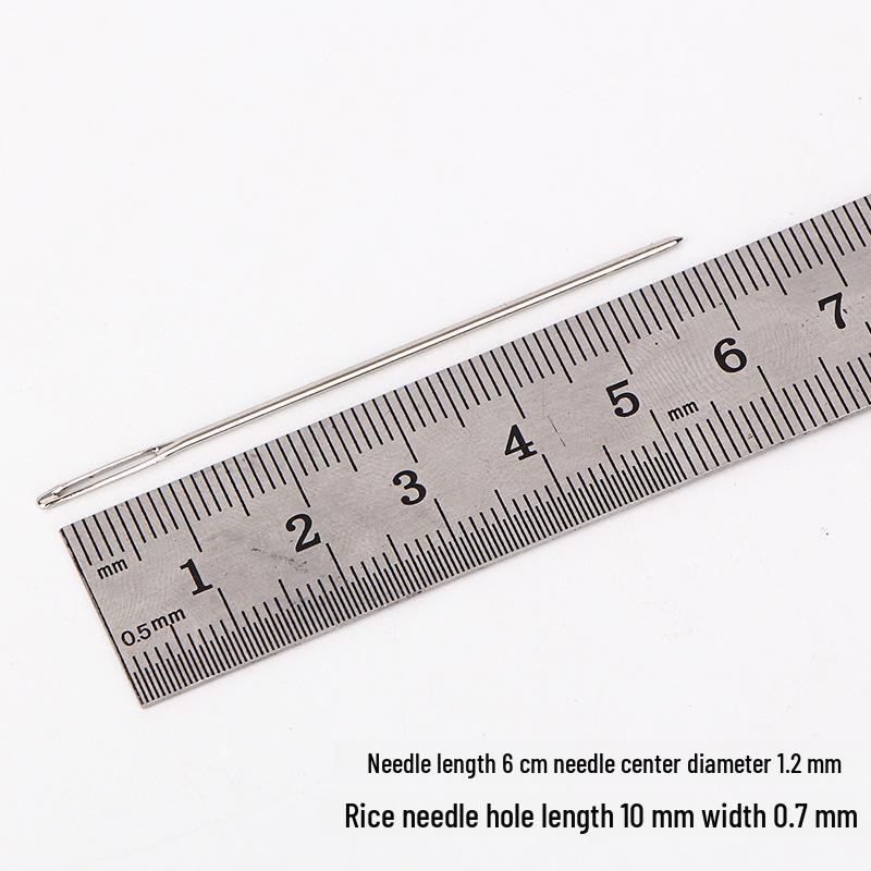 Набор тупых игл с большим ушком для свитера, вышивки лентами и вязания