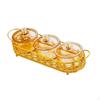 Dried Fruit Plate ,Appetizer Serving Tray ,Divided with Lid Dishes,