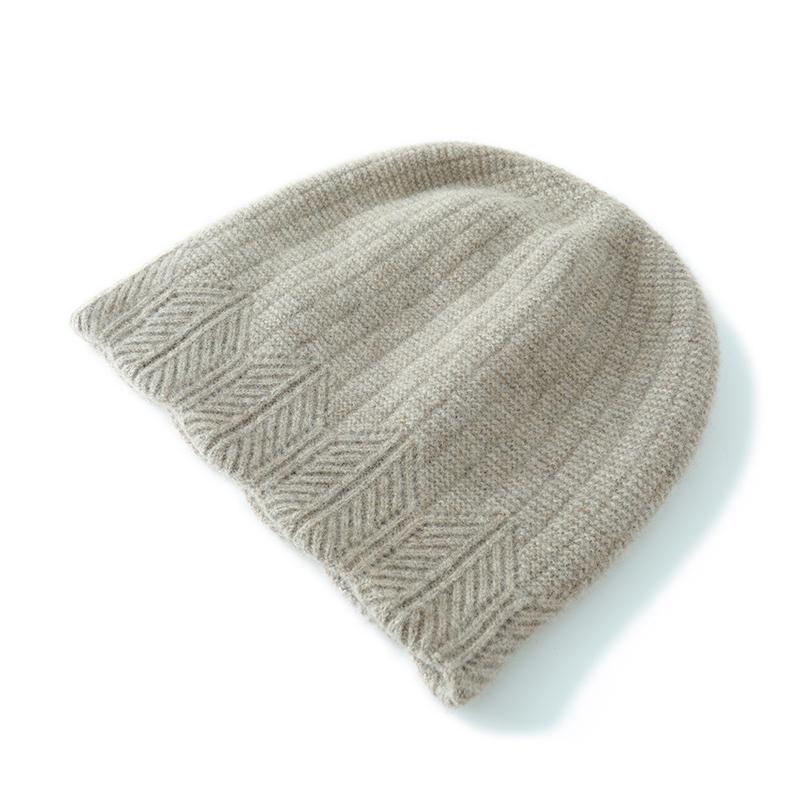 Женская кашемировая шапка Qinghe кашемир 30% кашемир 70% шерсть Женский осенне-зимний кашемировый платок мягкий и теплый