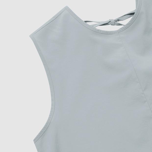 UMBRO Chillout Охлаждающее женское длинное платье без рукавов Серое (Uq222Cop61)