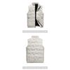 Men S Stand Collar Thick Workwear Vest For Winter