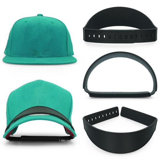 Инструмент для гибки полей шляпы. Легкий формирователь кривых полей с 9 вариантами застежек. Силиконовая крышка.