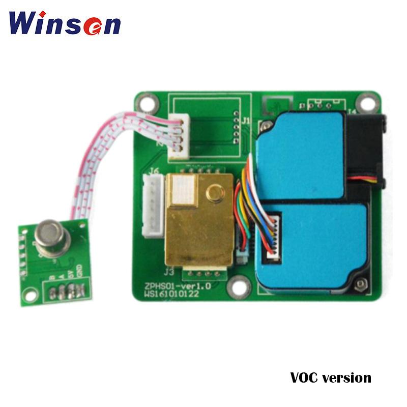 1 шт. Winsen ZPHS01 Многофункциональный модуль датчика CO2/PM2.5/CH2O/TVOC и температуры и влажности с выходом UART, две версии