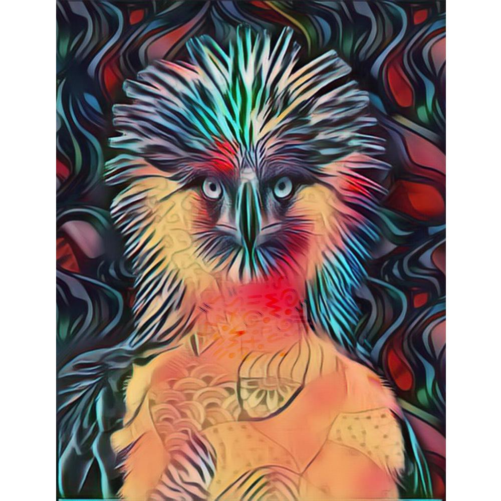 Полная площадь Алмазная картина Портрет Красочные животные Алмазная вышивка Волк Сова Пантера Изображение Стразы Вышивка Крестом Рождественские украшения