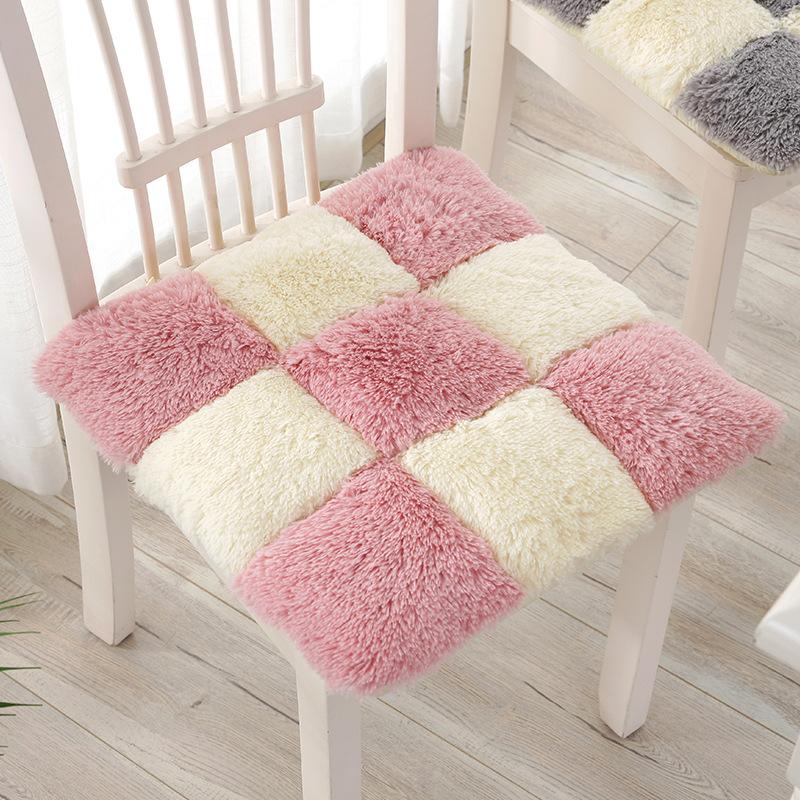 Утолщенная подушка для стула, подушка для сиденья на полу, подушка для стула из девяти сеток для студентов, плюшевая подушка для ягодиц, подушка для долгосрочного использования в офисе