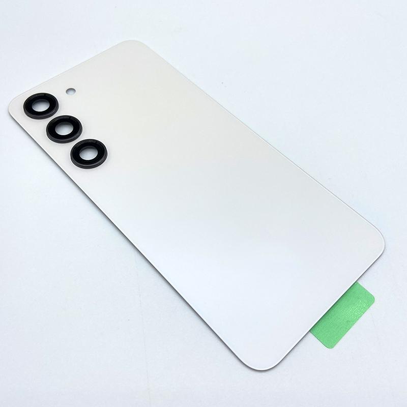 НОВИНКА Для Samsung Galaxy S23 Задняя крышка Стекло Задняя панель Корпус Замена аккумулятора Для Galaxy S23 S 23 С объективом