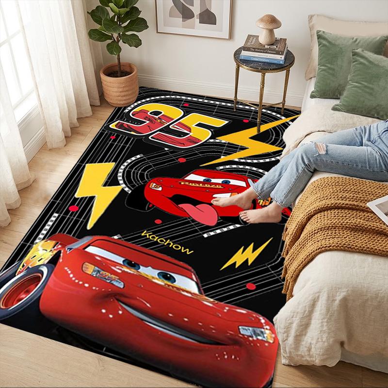Mcqueen Living Room Nonslip Area Rug Soft Carpet For Bedroom Game Playroom Sofa Office Home Decor Doormat Christmas Gift C922241