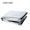 5PCS Windproof Foil Thermal Blanket Multi-use Foil Hypothermia Blanket Emergency Blanket  Camping