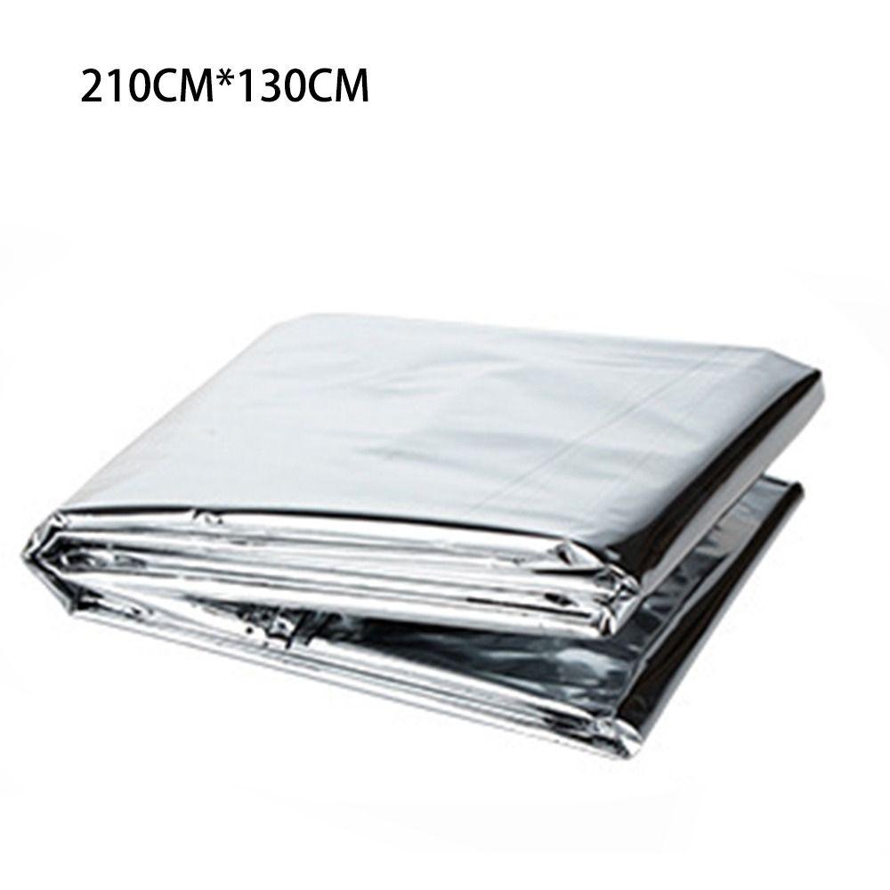 5PCS Windproof Foil Thermal Blanket Multi-use Foil Hypothermia Blanket Emergency Blanket Camping