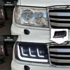 Светодиодная светодиодная фара указателя поворота с динамическим потоком для Toyota Land Cruiser LC100 98-07