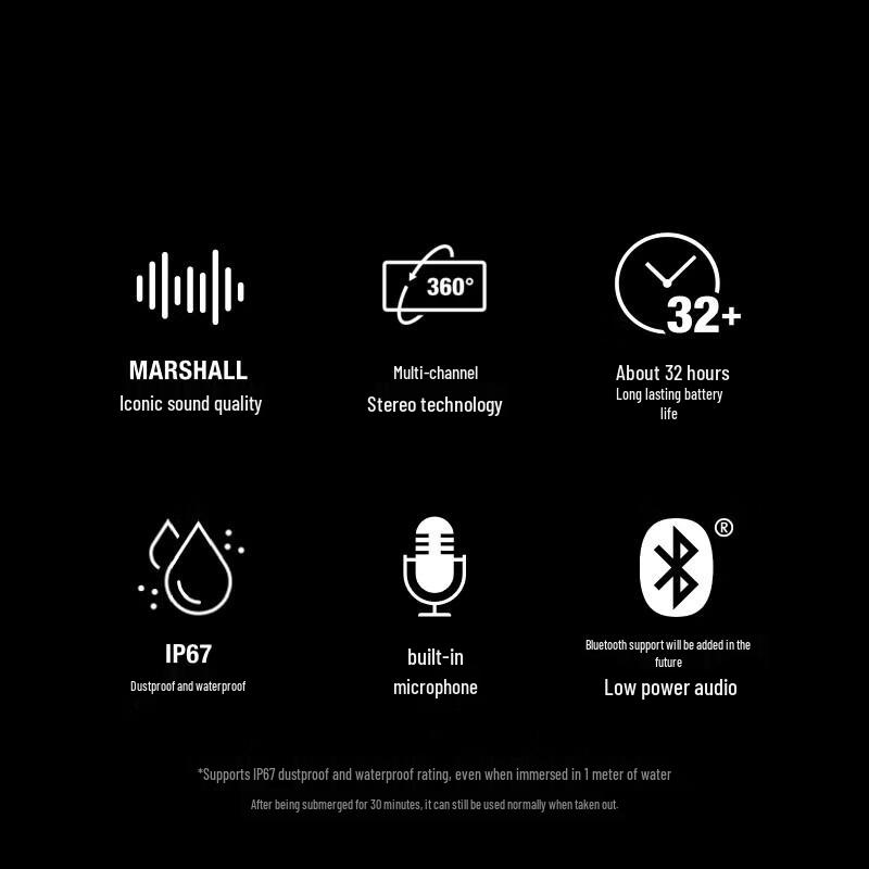 Marshall Emberton III Wireless Portable Bluetooth Speaker