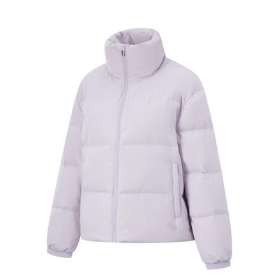 Фитнес-серия Повседневная теплая куртка-пуховик с воротником-стойкой Женская верхняя одежда Фиолетовый AYMU516-6