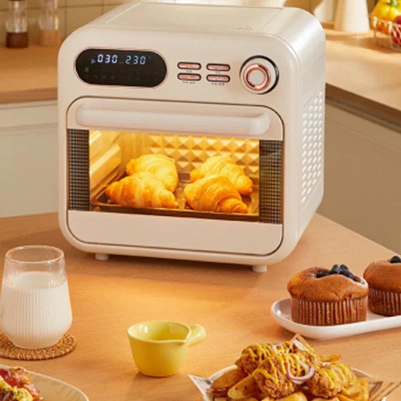 18L Electric Oven, Multi-functional Air Fryer and Oven Combination, Fully Automatic Frying and Baking