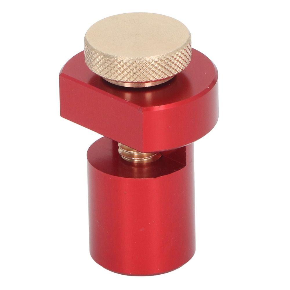 2 PCS Aluminum Alloy MFT Stops 3/4-Inch Auxiliary Clamp Workbench Accessories  for Woodworking