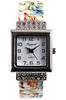 [Raport] Наручные часы Floral Pattern Bellows 164053 женские белые