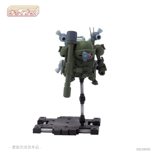 Cavico Choipla Series Armored Trooper Votoms ATM-09-ST Scopedog Round Mover Equipped Space Combat Version, Approximately 45mm Tall, Non-Scale Plastic