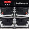 Для Kia Sorento 2015-2020 Автомобильная накладка на дверь от пинков Внутренняя защитная наклейка Декоративные наклейки для модификации Автоаксессуары