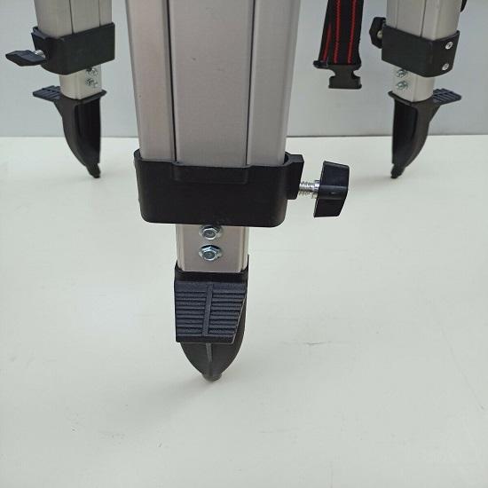 Алюминиевый штатив с автоматическим нивелиром, теодолитный тахеометр, измерительный прибор для съемки тахеометра