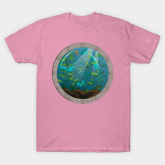 Женская футболка Сирены Принт Харадзюку Каваий Футболка Летняя с коротким рукавом Женская футболка Топ