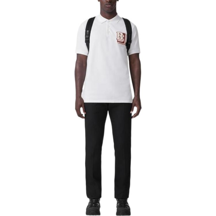Burberry FW22 Polo Shirt Men's White 80575731