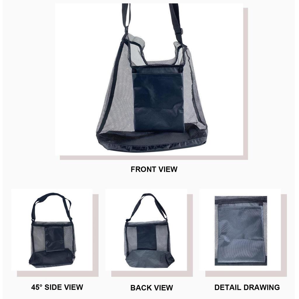 Сумка для сбора грибов, сумка для сбора урожая с сеткой и маленьким мешочком, складная корзина для сбора фруктов и грибов, сумка для сбора урожая