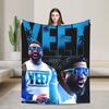 Плюшевое одеяло JEY YEET USO Wrestling Фланелевое покрывало для девочек и мальчиков в спальню Теплое Мягкое Качественное Покрывало Идея для подарка