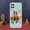 Милый Чехол-Ослик Альпака Для Oppo A5 Pro A6 A15 A18 A38 A58 A78 A98 A54 A74 A94 A17 A57 A80 A60 A40 A16 A76 A96