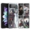 Чехол для телефона Аниме Мо Дао Цзу Ши Для Samsung Galaxy Z Flip 7 6 5 4 3 5G Flip7 Flip6 Flip5 Flip4 Flip3 Черный Fundas Shell Gal