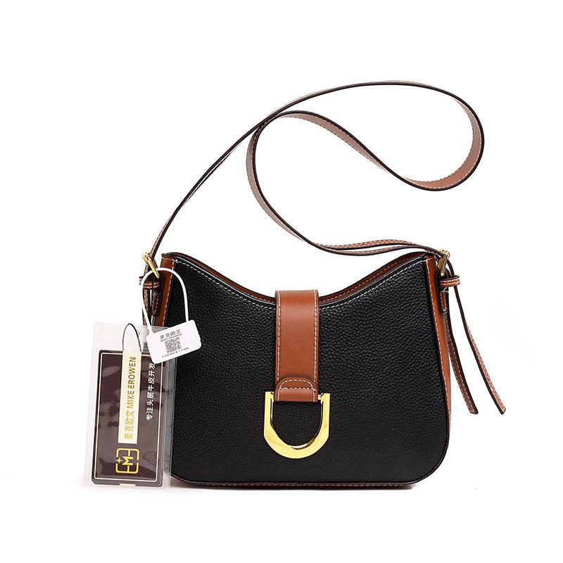 Мягкая кожаная женская сумка, первый слой, сумка-седло из коровьей кожи, модная простая сумка-мессенджер через плечо