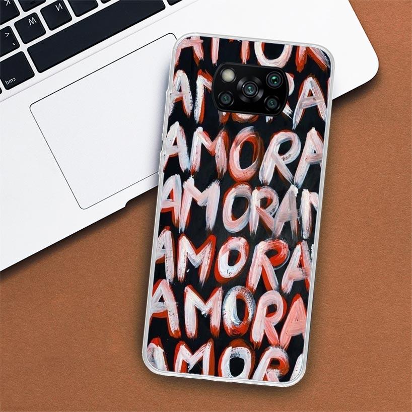 Чехол для телефона AMOR This Is Love для Xiaomi Poco X3 Nfc X4 Gt X5 Pro M5S M4 M3 M2 F5 F4 F3 F2 F1 Mi Note 10 Fundas Shell