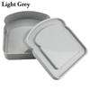 Portable Silicone Food Container Lunch Box Snack Sandwich Toast Box Bento Box